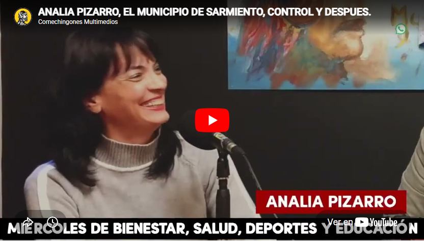 ANALÍA PIZARRO: CONTROL PÚBLICO Y ÉTICA POLÍTICA.