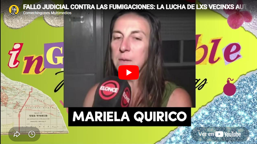FALLO JUDICIAL CONTRA LAS FUMIGACIONES EN ENTRE RÍOS.