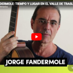 JORGE FANDERMOLE EN EL VALLE DE TRASLASIERRA.